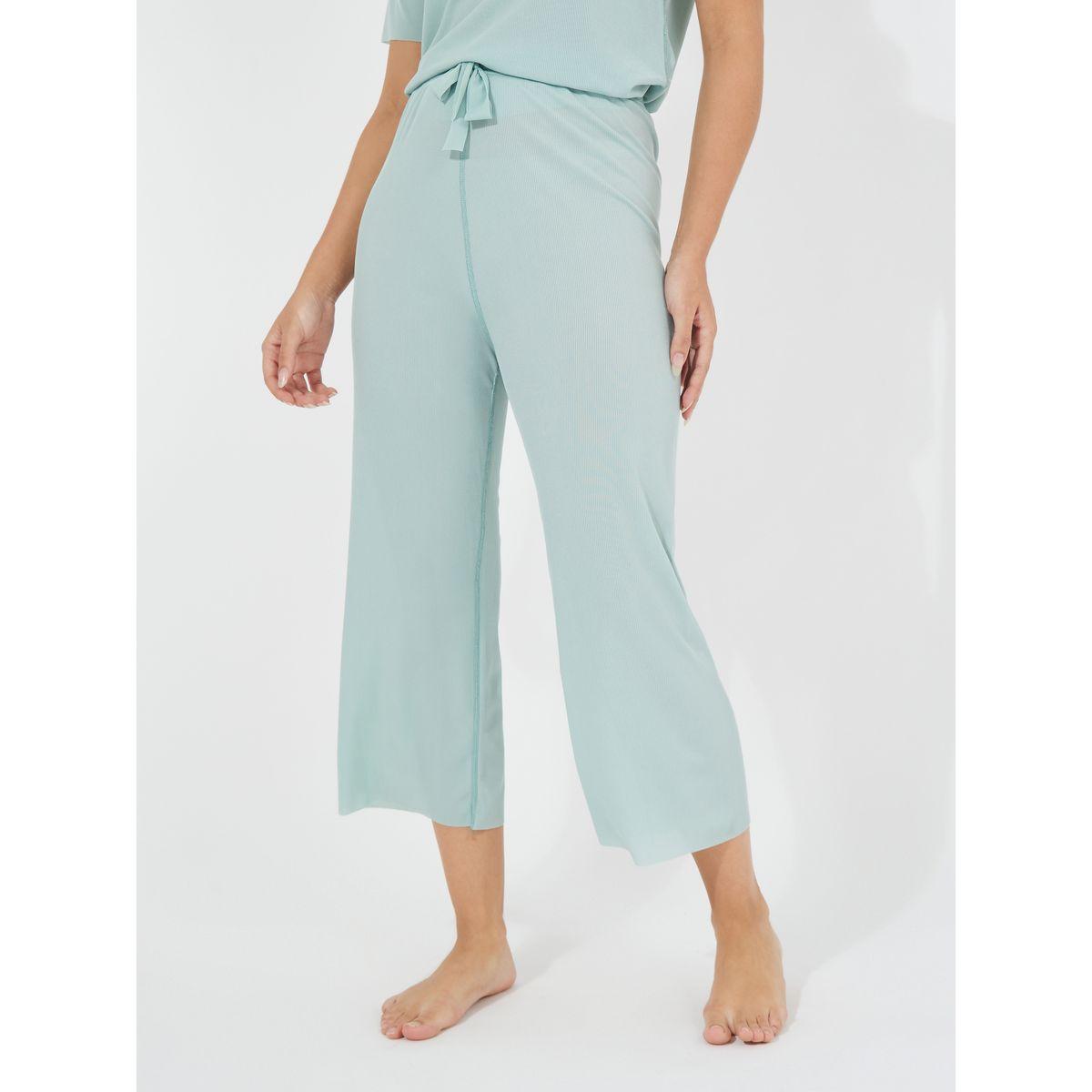 Styli Texture Seamless T-Shirt & Pyjama Set-women-clothing-nightwear-pyjamas-longsets-image-6