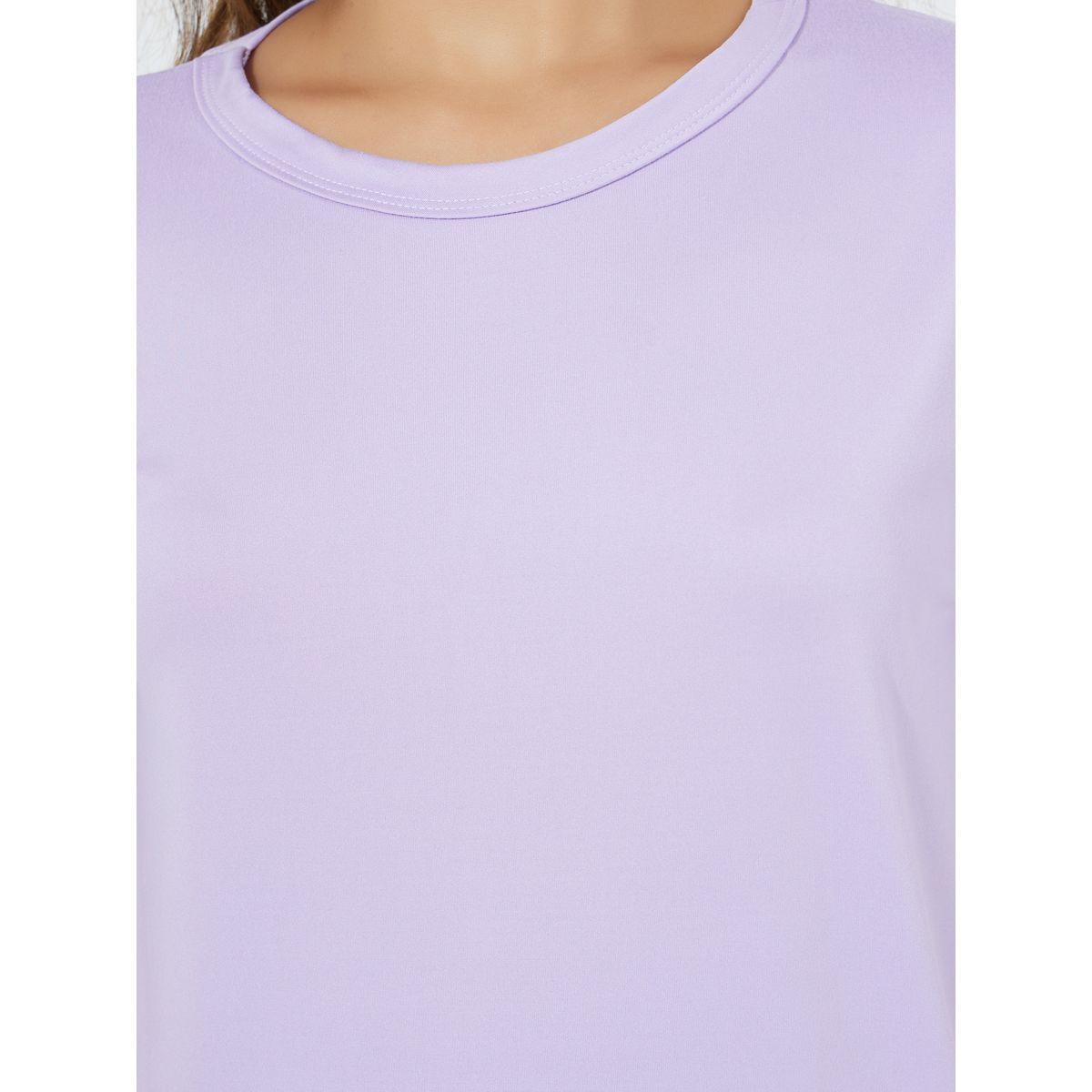 Styli Solid T-Shirt and Butterfly Print Pyjama Set-women-clothing-nightwear-pyjamas-longsets-image-3
