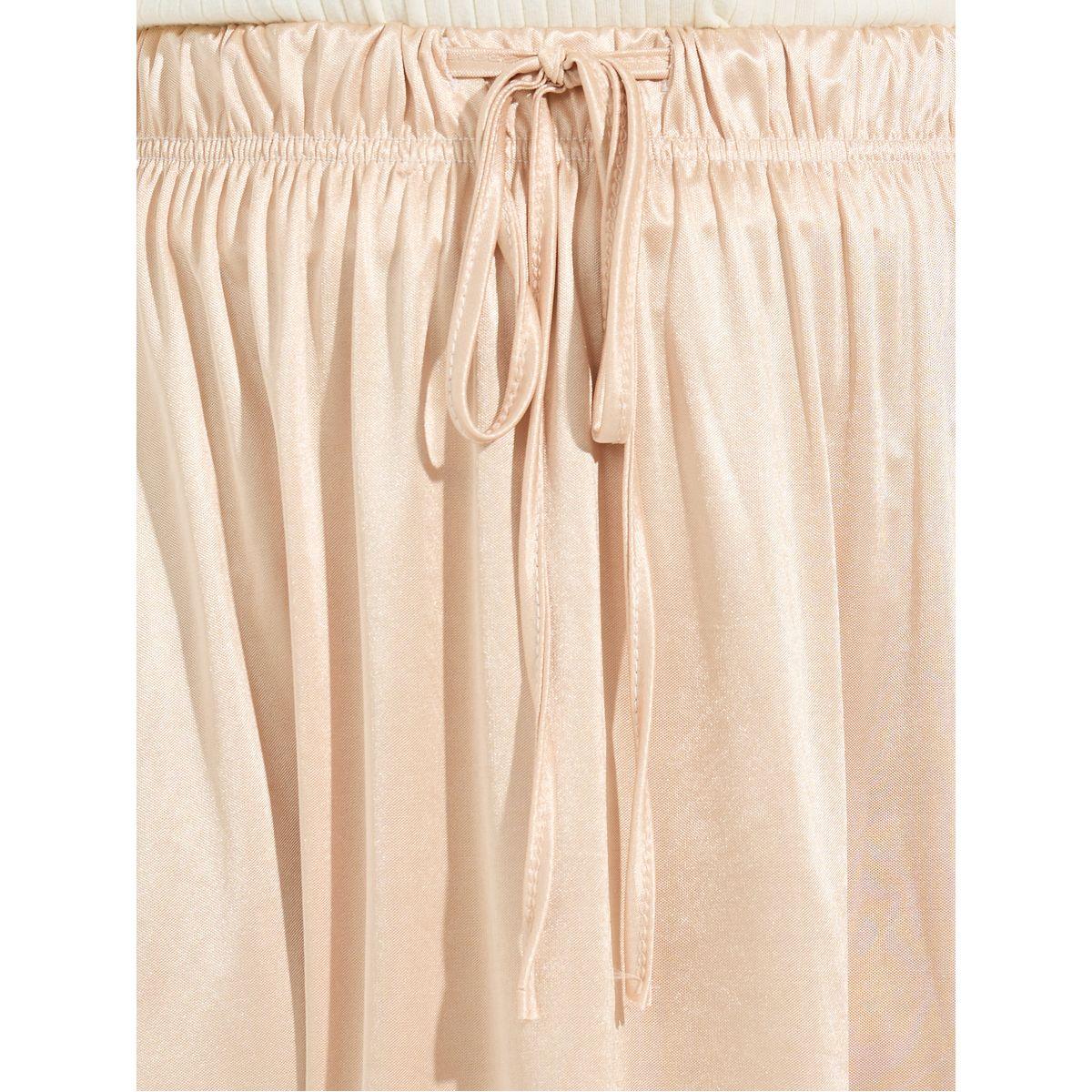 Styli Elastic Waistband A-Line Midi Skirt-women-clothing-bottoms-skirts-image-3