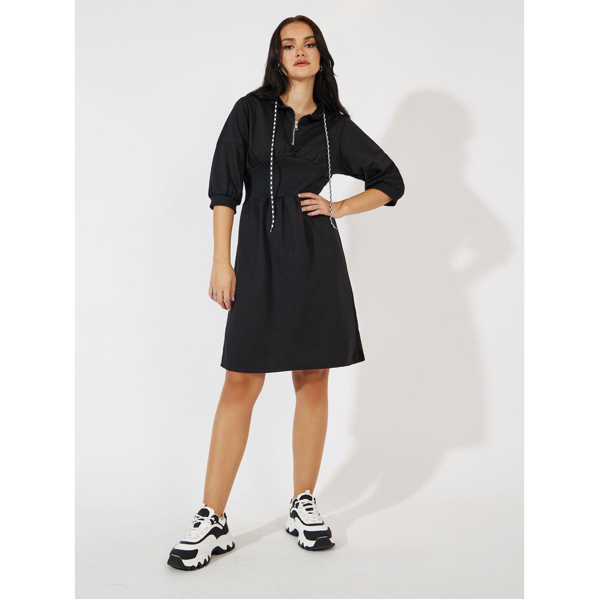 فستان بطول الركبة ونصف سحَّاب غلق-women-clothing-dresses-image-1
