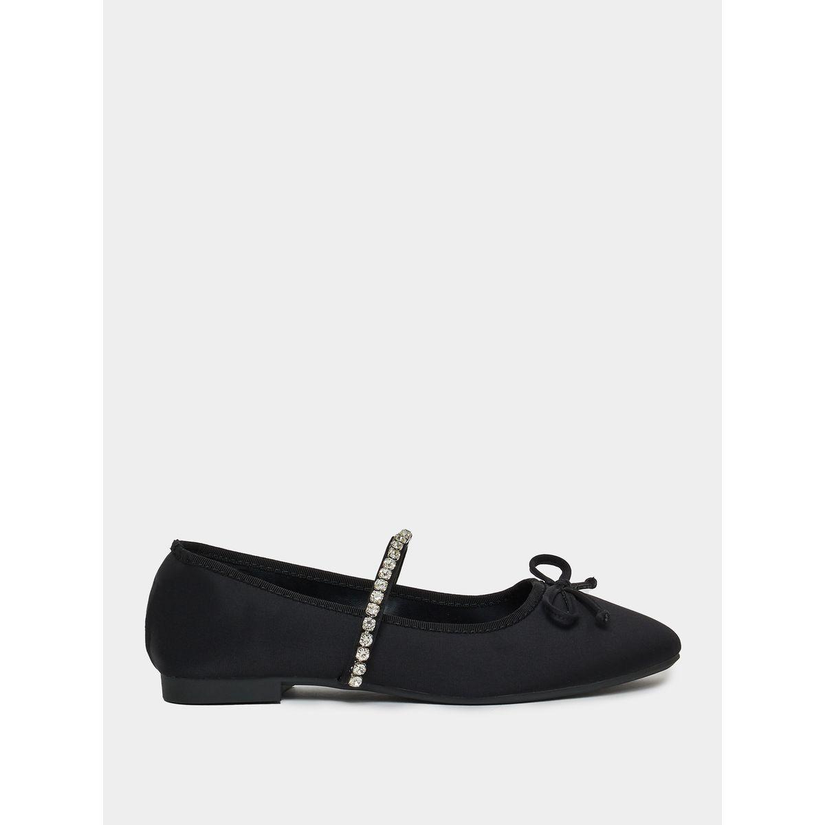 Styli Embellished Strap Ballerina Shoes-women-shoes-loafersandmoccasins-image-2