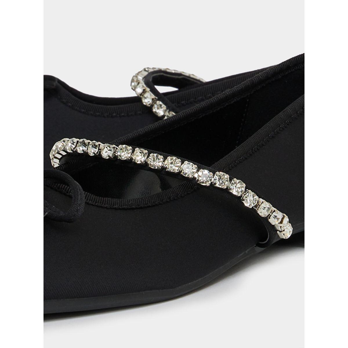 Styli Embellished Strap Ballerina Shoes-women-shoes-loafersandmoccasins-image-5