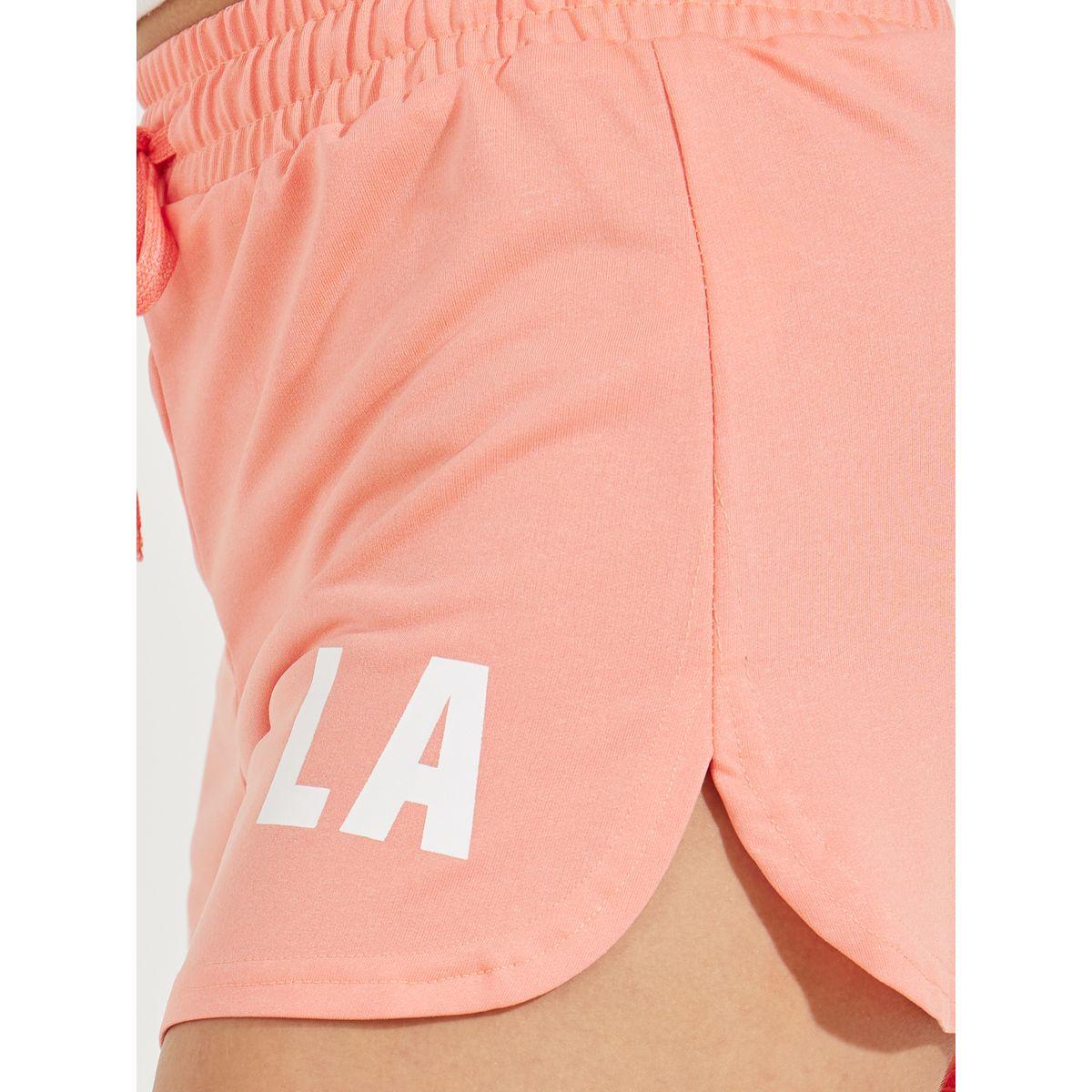 شورت مزين بشعار مع اربطة-women-clothing-bottoms-shorts-image-3