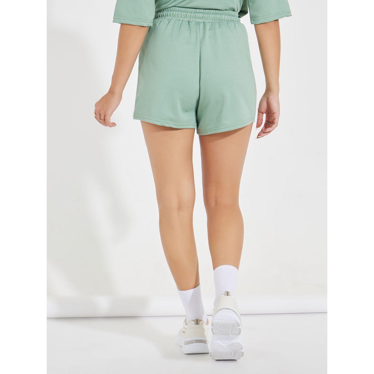 Styli NY Print Shorts with Drawstring-women-clothing-bottoms-shorts-image-4