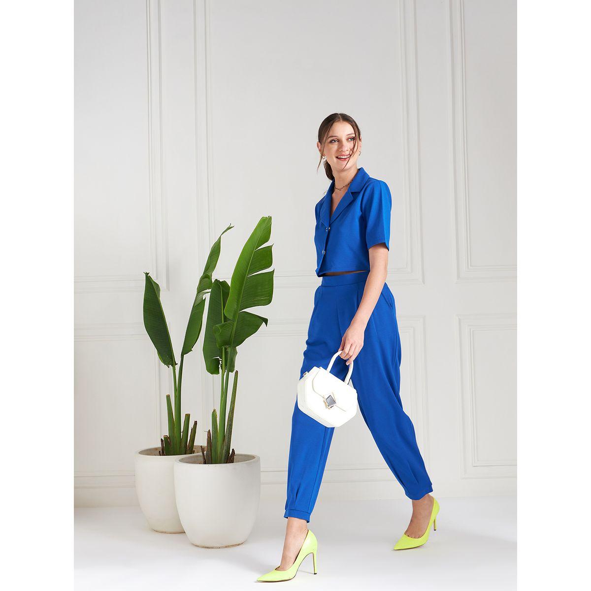 Athena X Styli  Lapel Collar Crop Top & Trousers Co-Ords-women-clothing-coordsets-image-7