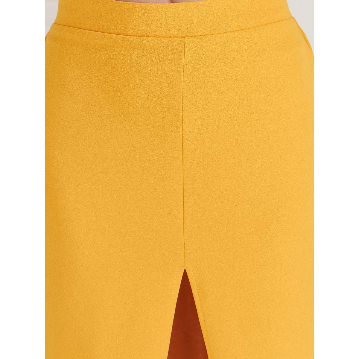 Athena X Styli  Lapel Collar Neck Top & Midi Skirt Co-Ords-women-clothing-coordsets-image-4