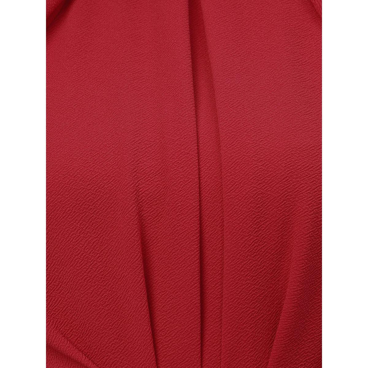 فستان قصير مزين بكسرات مع اكمام طويلة أثينا × ستايلي-women-clothing-dresses-image-7