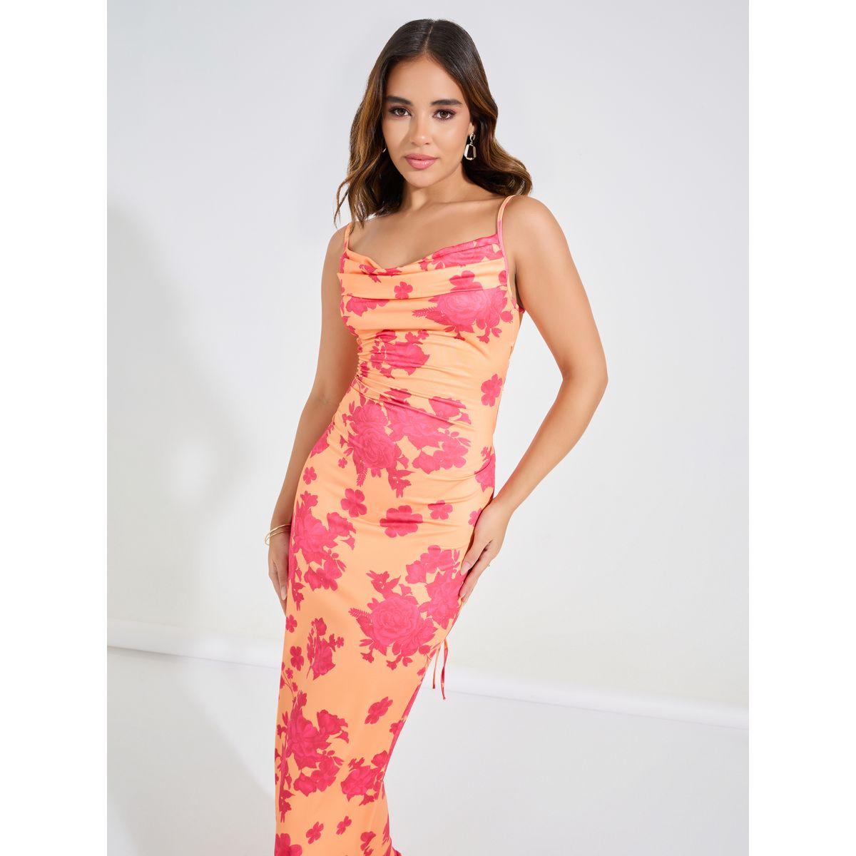 Styli Floral Print Strappy A-line Maxi Dress-women-clothing-dresses-image-2