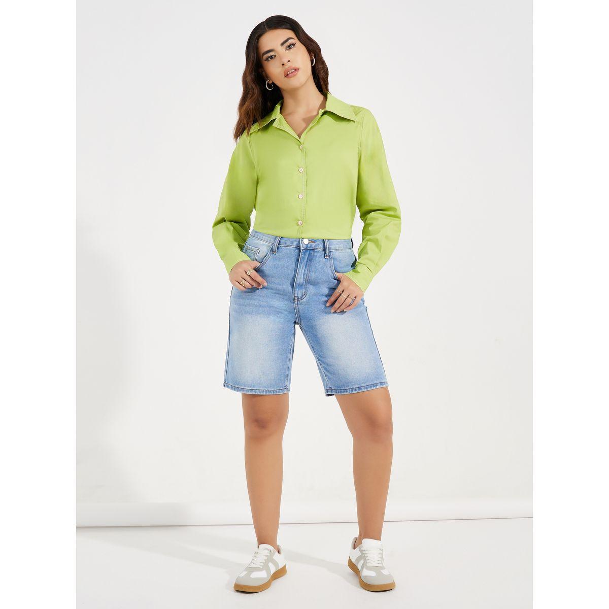 Styli Solid Basic Long Sleeves Shirt-women-clothing-shirtsandblouses-shirts-image-3
