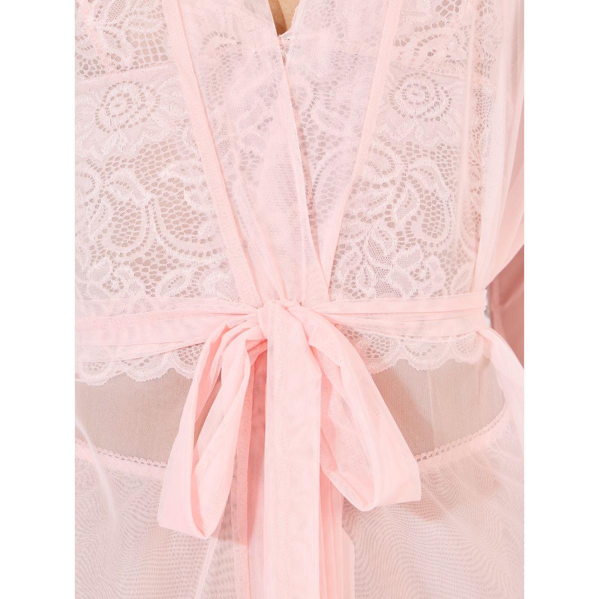 Styli Pack of 3 - Lace Bralette, Mesh Shorts & Robe-women-clothing-lingerie-lingeriesets-image-6