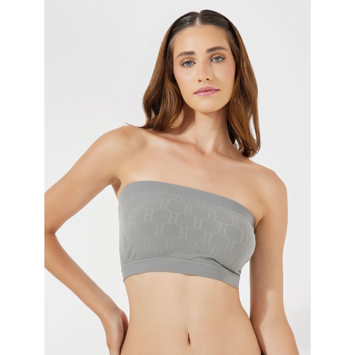 Styli Pack of 3 - Textured Seamfree Padded Bandeau-women-clothing-lingerie-bras-image-2
