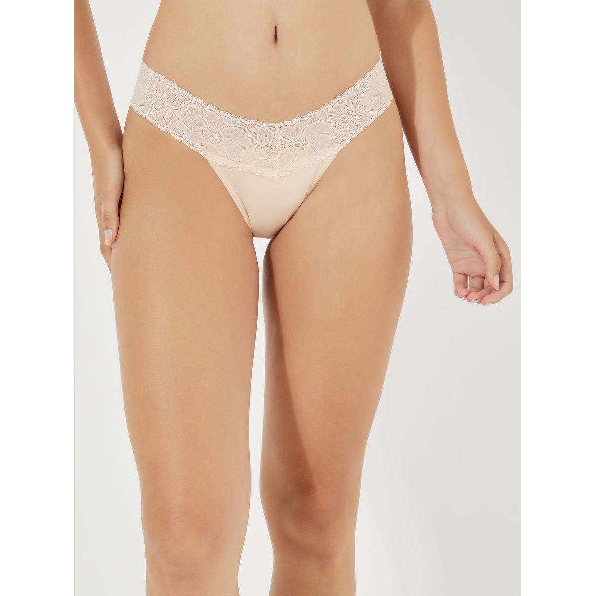 Styli Pack of 3 - Wide Lace Band Thongs-women-clothing-lingerie-panties-image-2