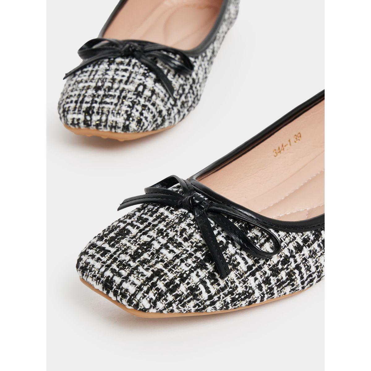 حذاء باليرينا مزين بربطة فيونكة-women-shoes-ballerinas-image-3