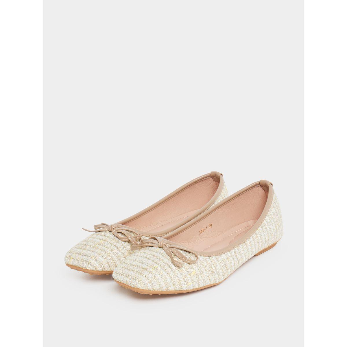 حذاء باليرينا مزين بربطة فيونكة-women-shoes-loafersandmoccasins-image-2