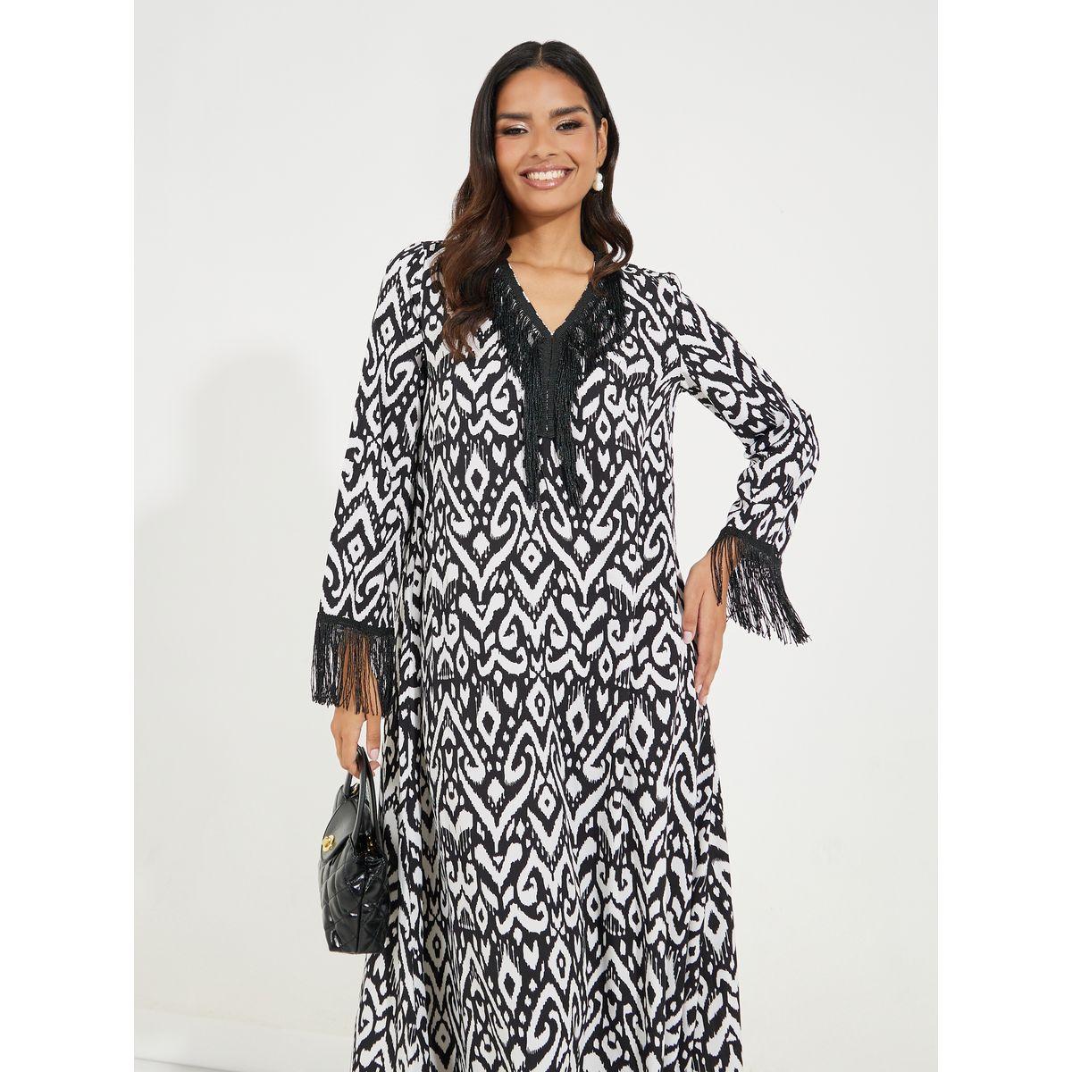 جلابية مطبعة بالكامل مع شراشيب-women-arabicclothing-jalabiyas-image-5
