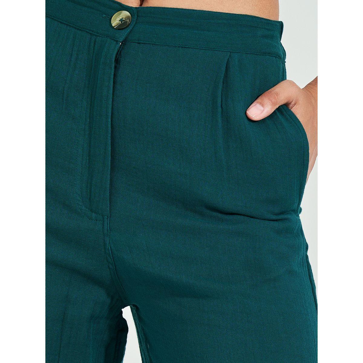 بنطال بأرجل واسعة مع خصر عالي-women-clothing-bottoms-trousers-image-3