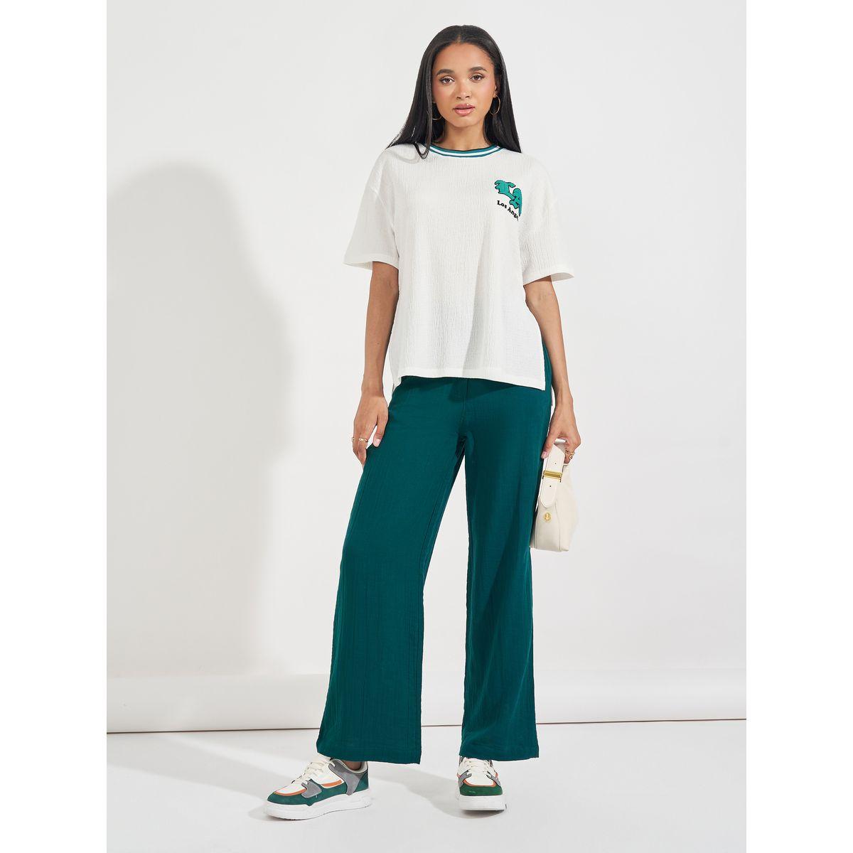 بنطال بأرجل واسعة مع خصر عالي-women-clothing-bottoms-trousers-image-5