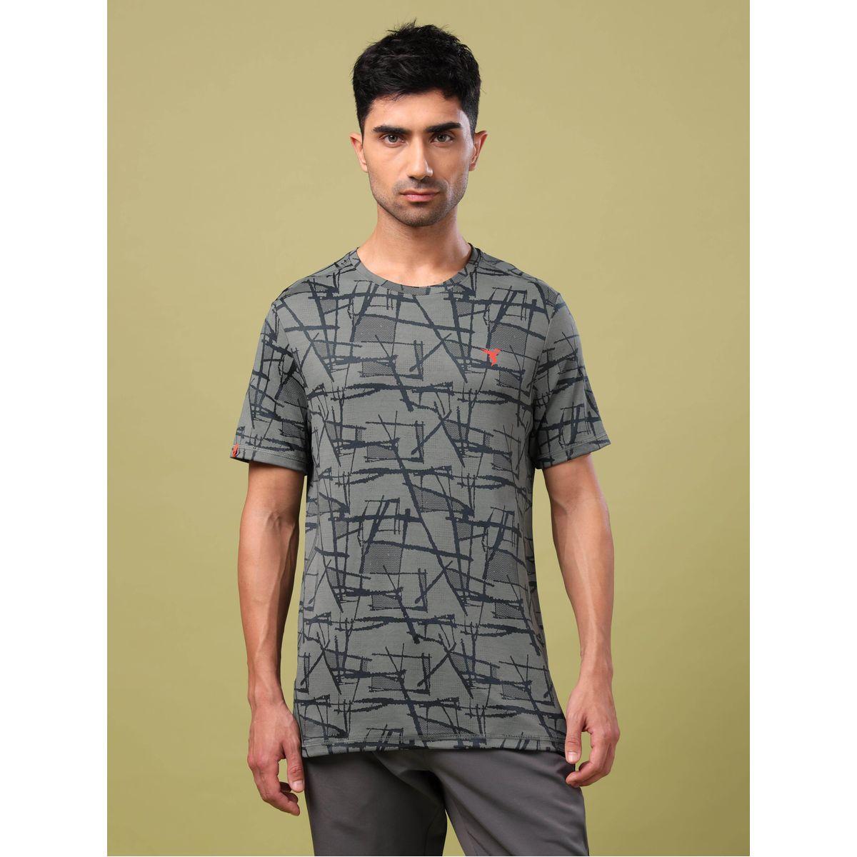 Technosport X Styli  Jacquard Slim Fit Crew Neck T-Shirt with Double Cool-men-clothing-sportswearandactivewear-tshirtsandpolos-image-1