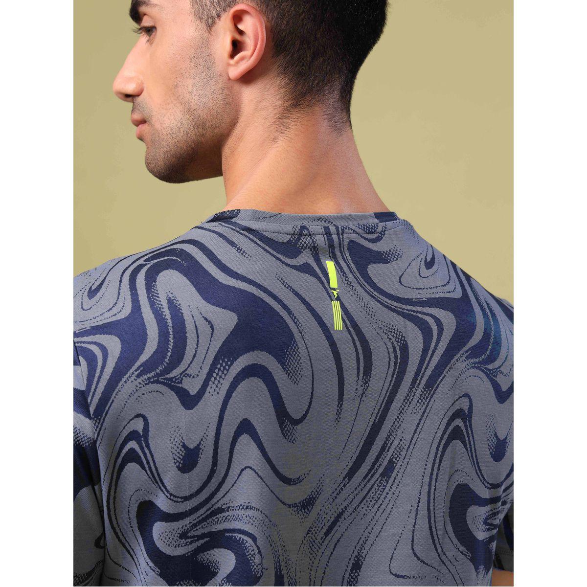 Technosport X Styli  Jacquard Slim Fit Crew Neck T-Shirt with Double Cool-men-clothing-sportswearandactivewear-tshirtsandpolos-image-4
