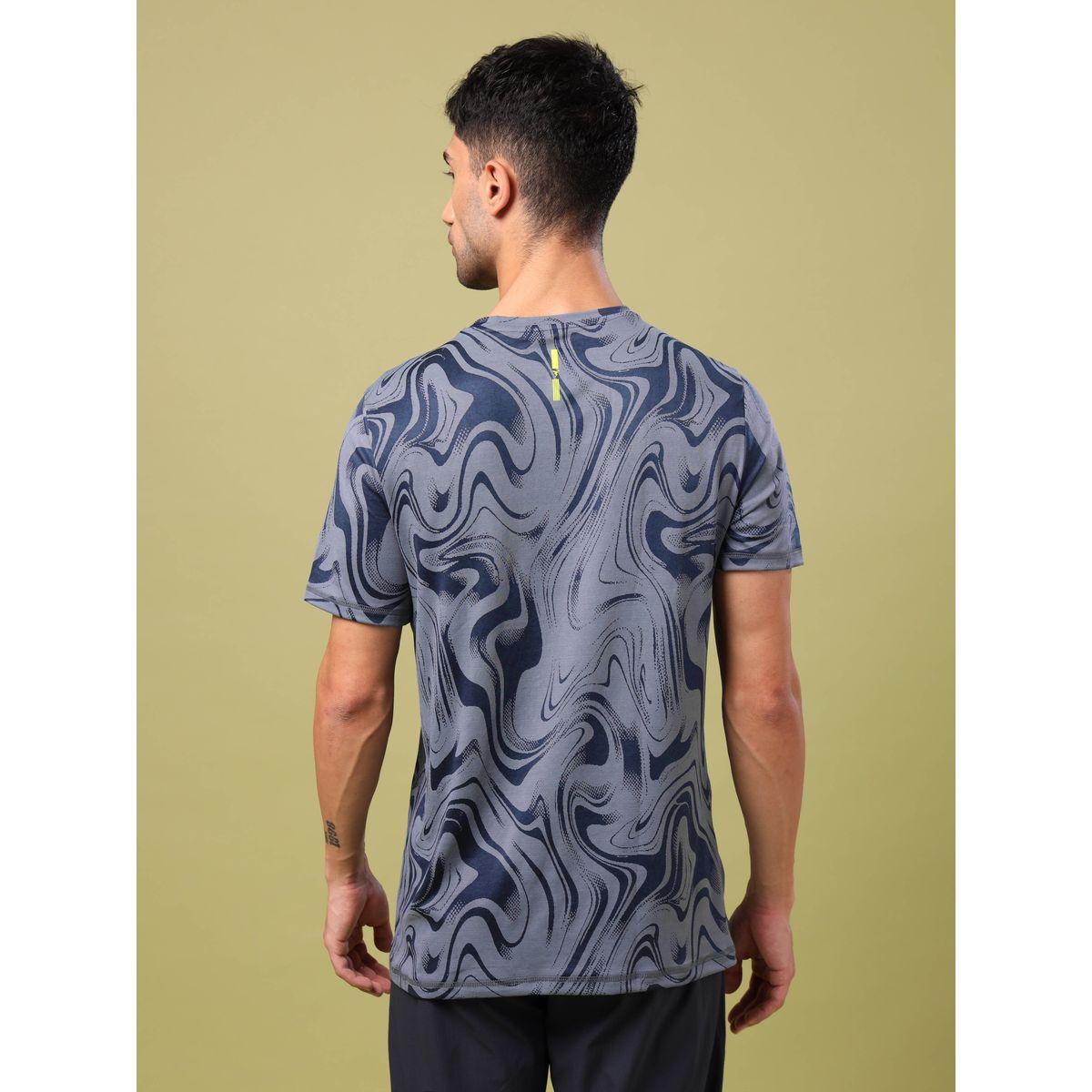 تيشيرت بنسيج جاكار بقصة سليم فت تكنوسبورت × ستايلي-men-clothing-sportswearandactivewear-tshirtsandpolos-image-5