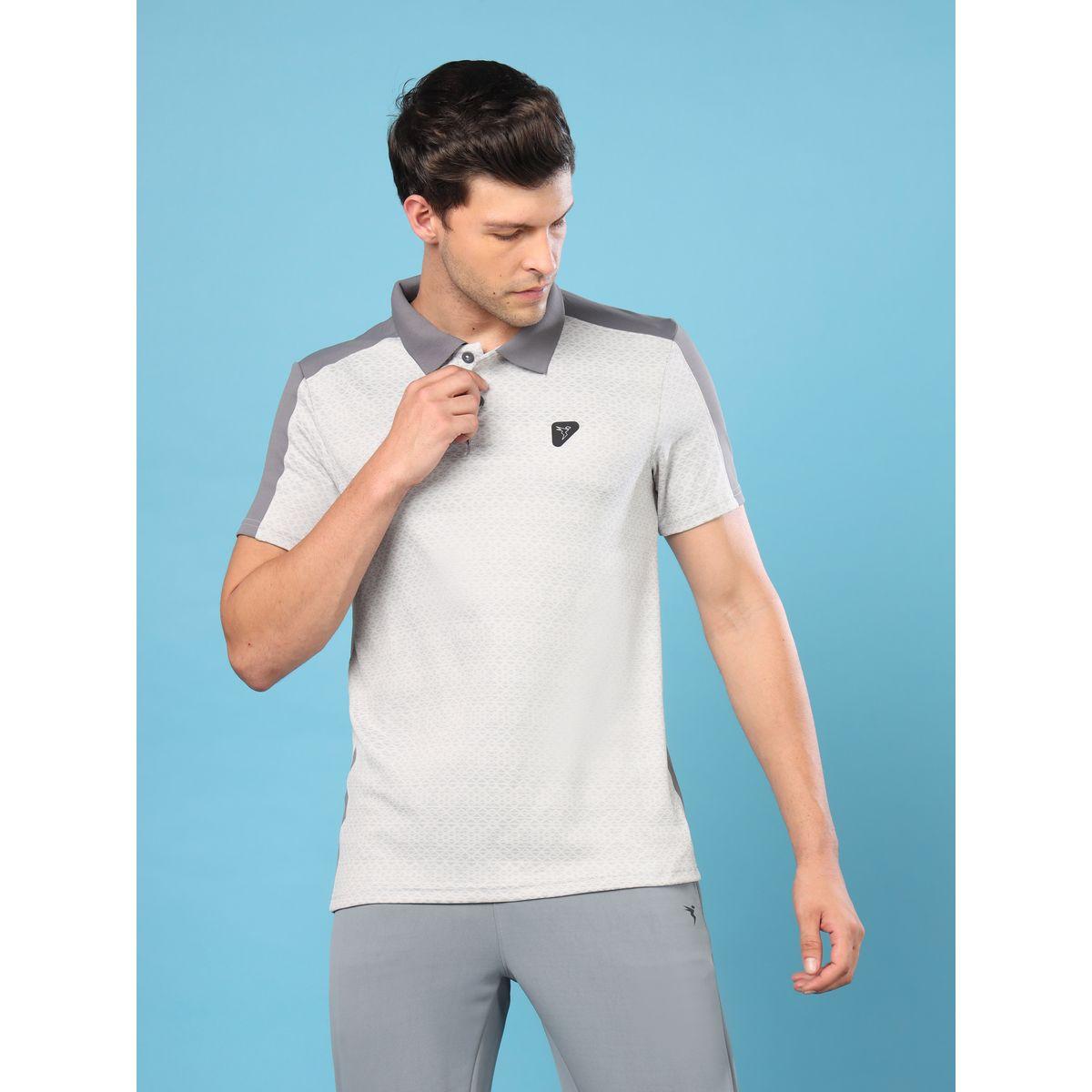 Technosport X Styli  Contrast Panel Textured Slim Fit Polo-men-clothing-sportswearandactivewear-tshirtsandpolos-image-1