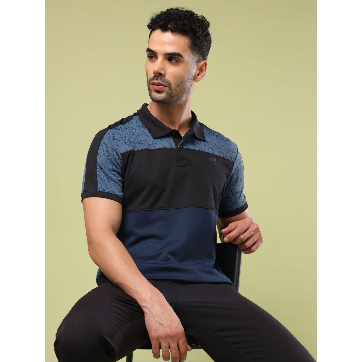 Technosport X Styli  Color Block Printed Slim Fit Polo-men-clothing-sportswearandactivewear-tshirtsandpolos-image-1