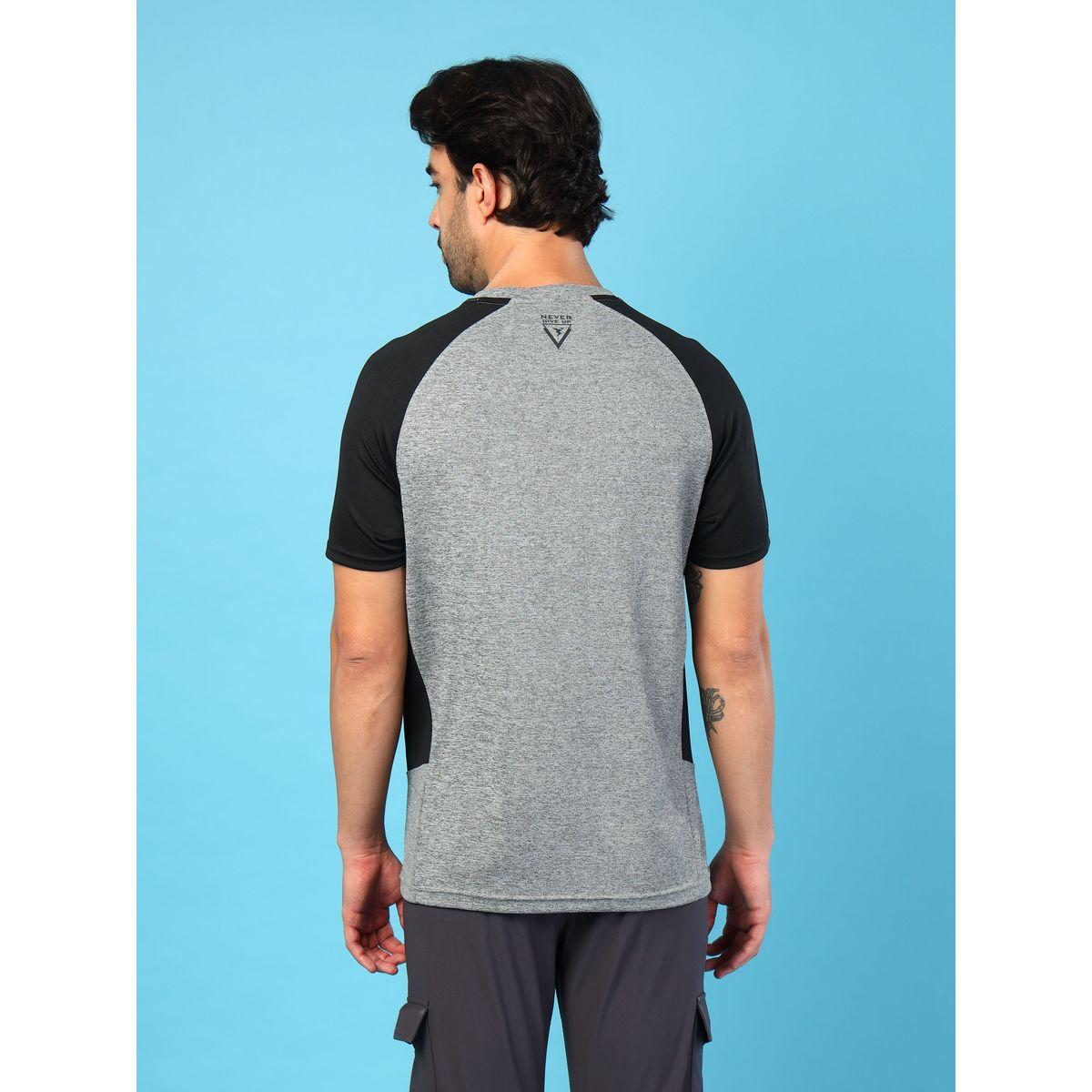 Technosport X Styli  Quick Dry Slim Fit Melange T-Shirt-men-clothing-sportswearandactivewear-tshirtsandpolos-image-5