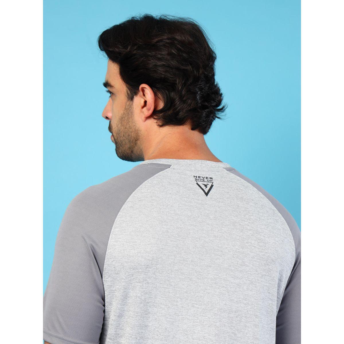 Technosport X Styli  Quick Dry Slim Fit Melange T-Shirt-men-clothing-sportswearandactivewear-tshirtsandpolos-image-3