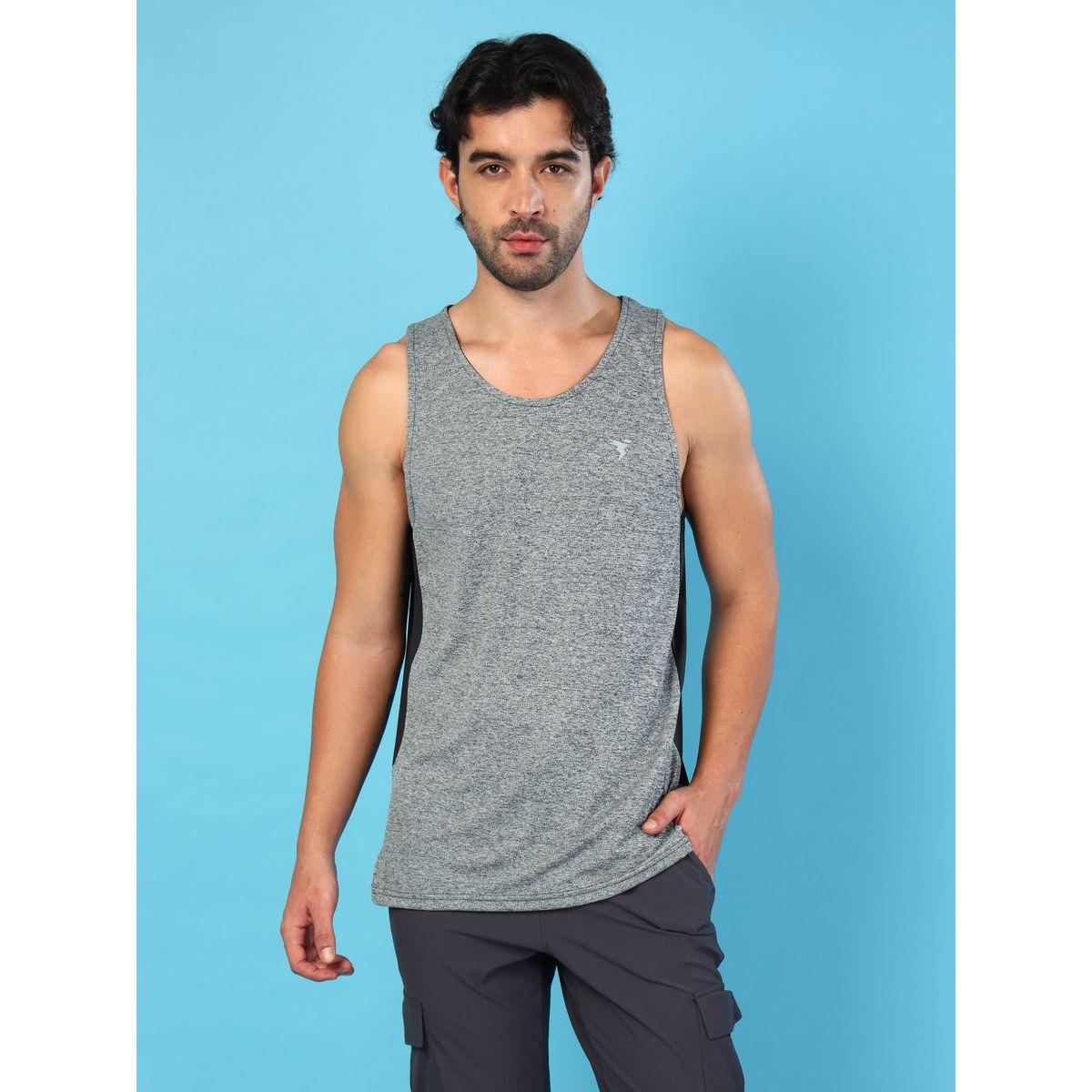 Technosport X Styli  Melange Slim Fit Vest with Double Cool-men-clothing-sportswearandactivewear-tshirtsandpolos-image-1