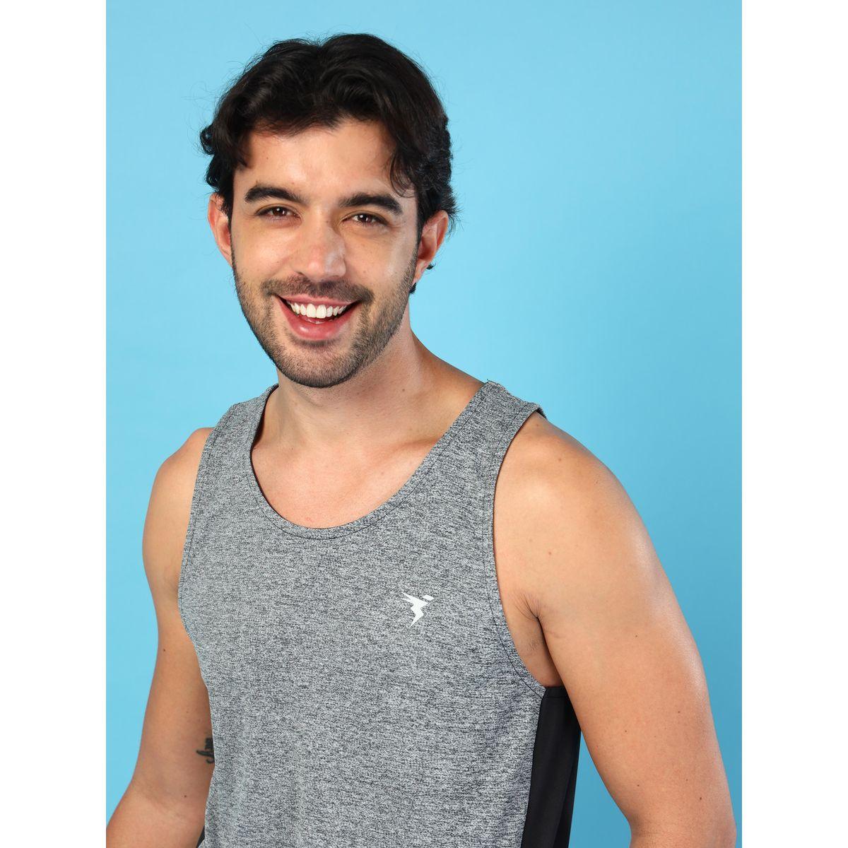 Technosport X Styli  Melange Slim Fit Vest with Double Cool-men-clothing-sportswearandactivewear-tshirtsandpolos-image-2