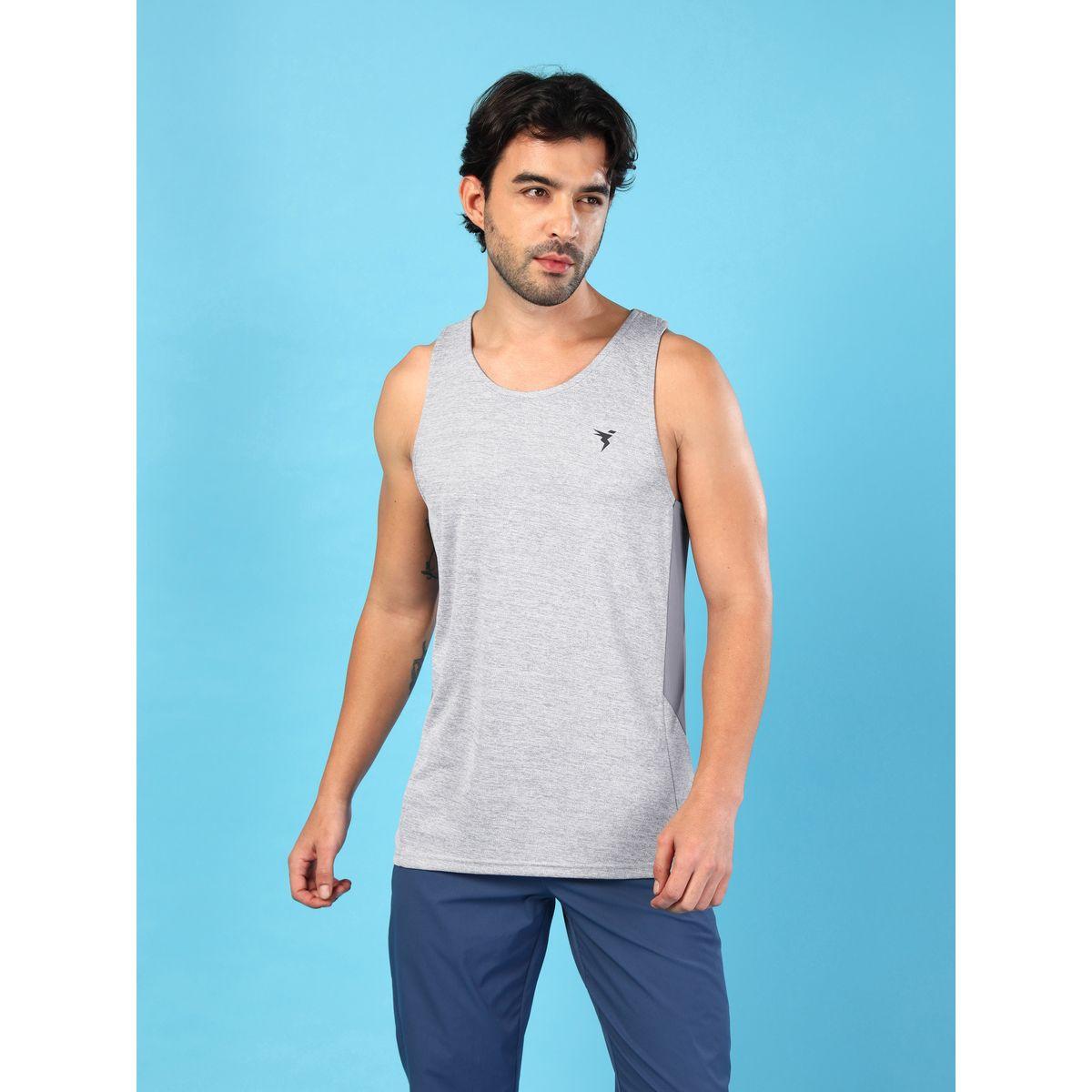 فيست بنسيج ميلانج وقصة سليم فت تكنوسبورت × ستايلي-men-clothing-sportswearandactivewear-tshirtsandpolos-image-1