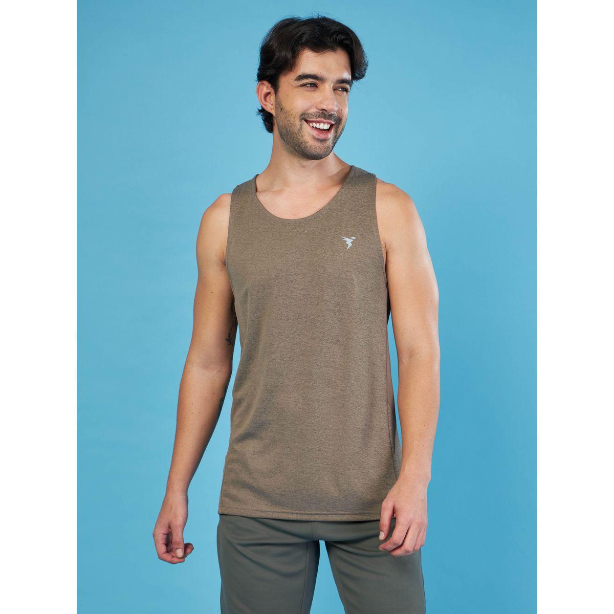 Technosport X Styli  Melange Slim Fit Vest with Double Cool-men-clothing-sportswearandactivewear-tshirtsandpolos-image-1