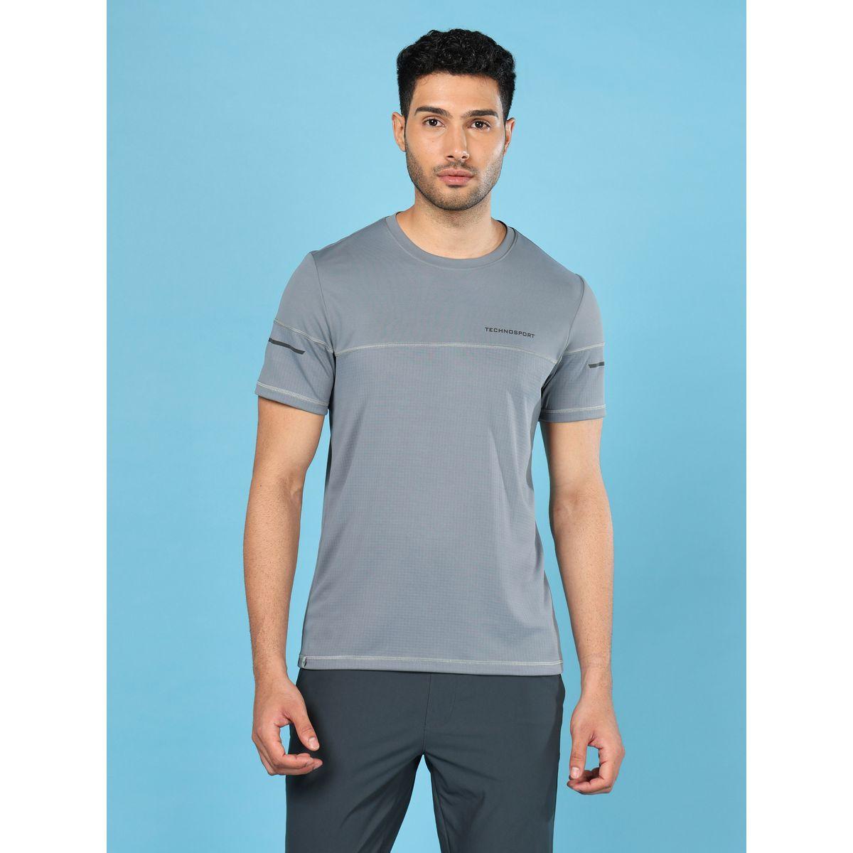Technosport X Styli  Cut & Sew Panel Slim Fit T-Shirt-men-clothing-sportswearandactivewear-tshirtsandpolos-image-1