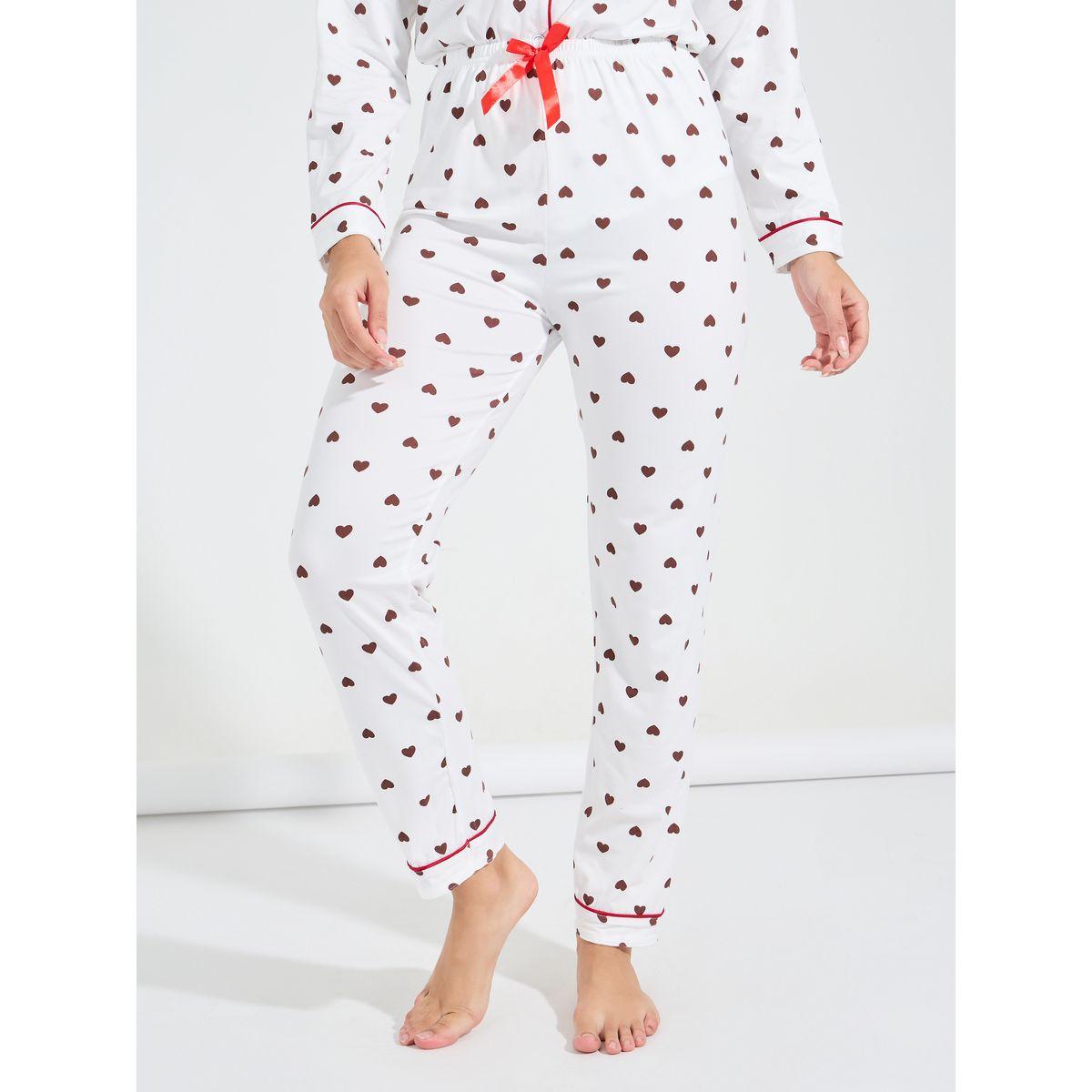 طقم من بنطال بيجاما مع بلوزة باكمام طويلة-women-clothing-nightwear-pyjamas-longsets-image-3