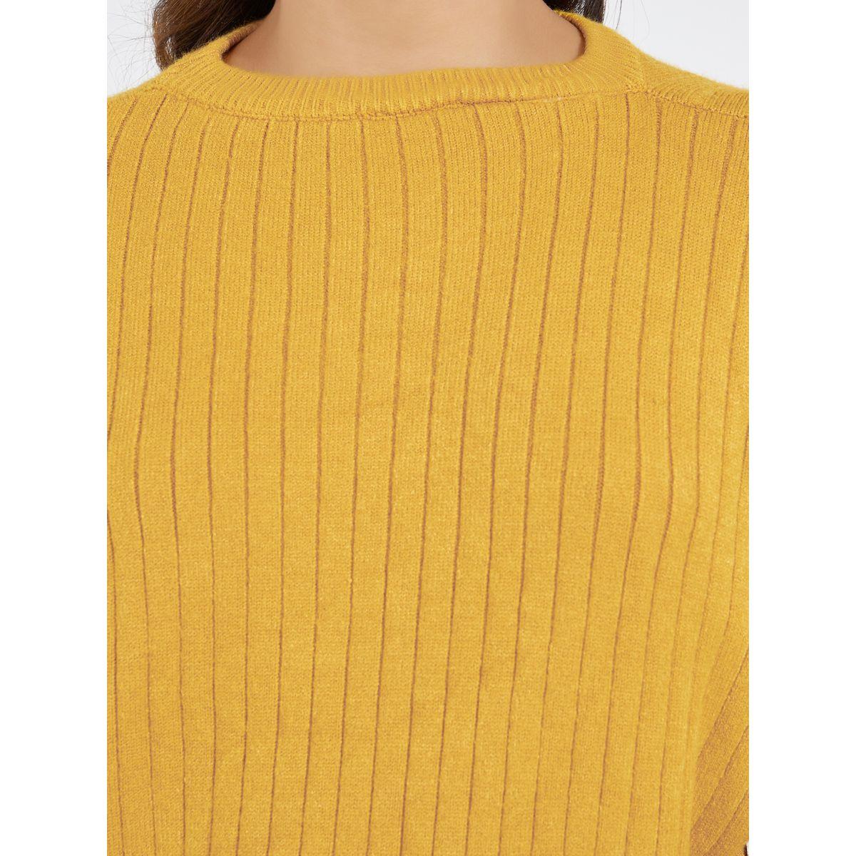 Styli Regular Fit Solid Longline Sweater with Extended Sleeves-women-clothing-cardigansandjumpers-jumpers-image-3