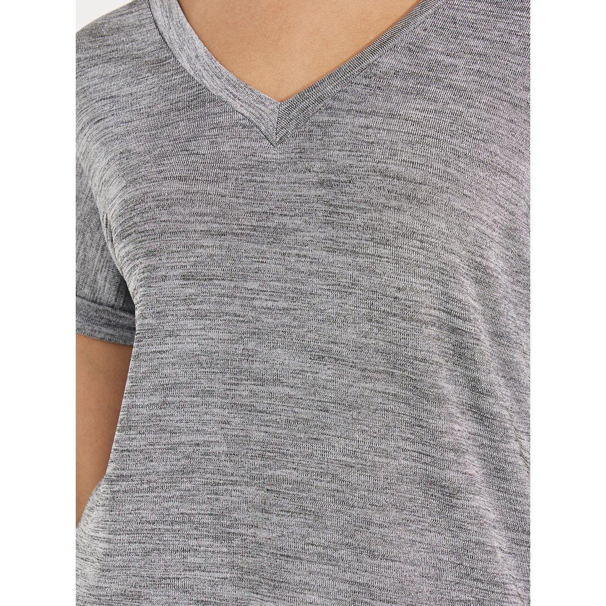 Styli Criss Cross Back Detail Melange Knit Top-women-clothing-shirtsandblouses-blouses-image-3
