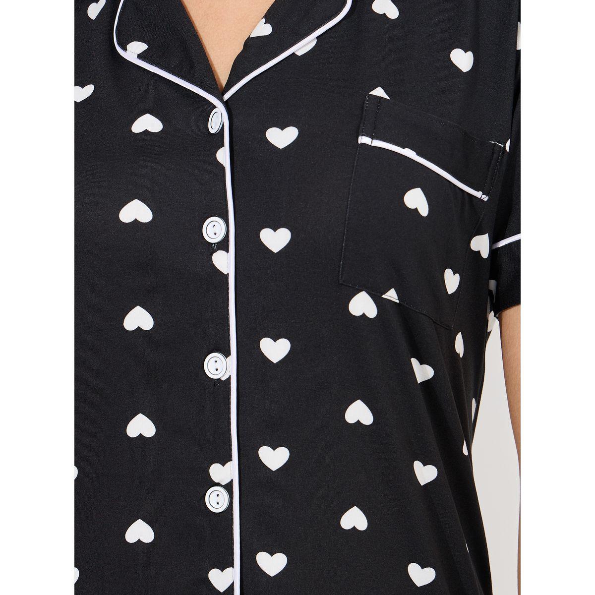 Styli Unwind AOP Heart Piped Detail Shirt & Pyjama Set-women-clothing-nightwear-pyjamas-longsets-image-4