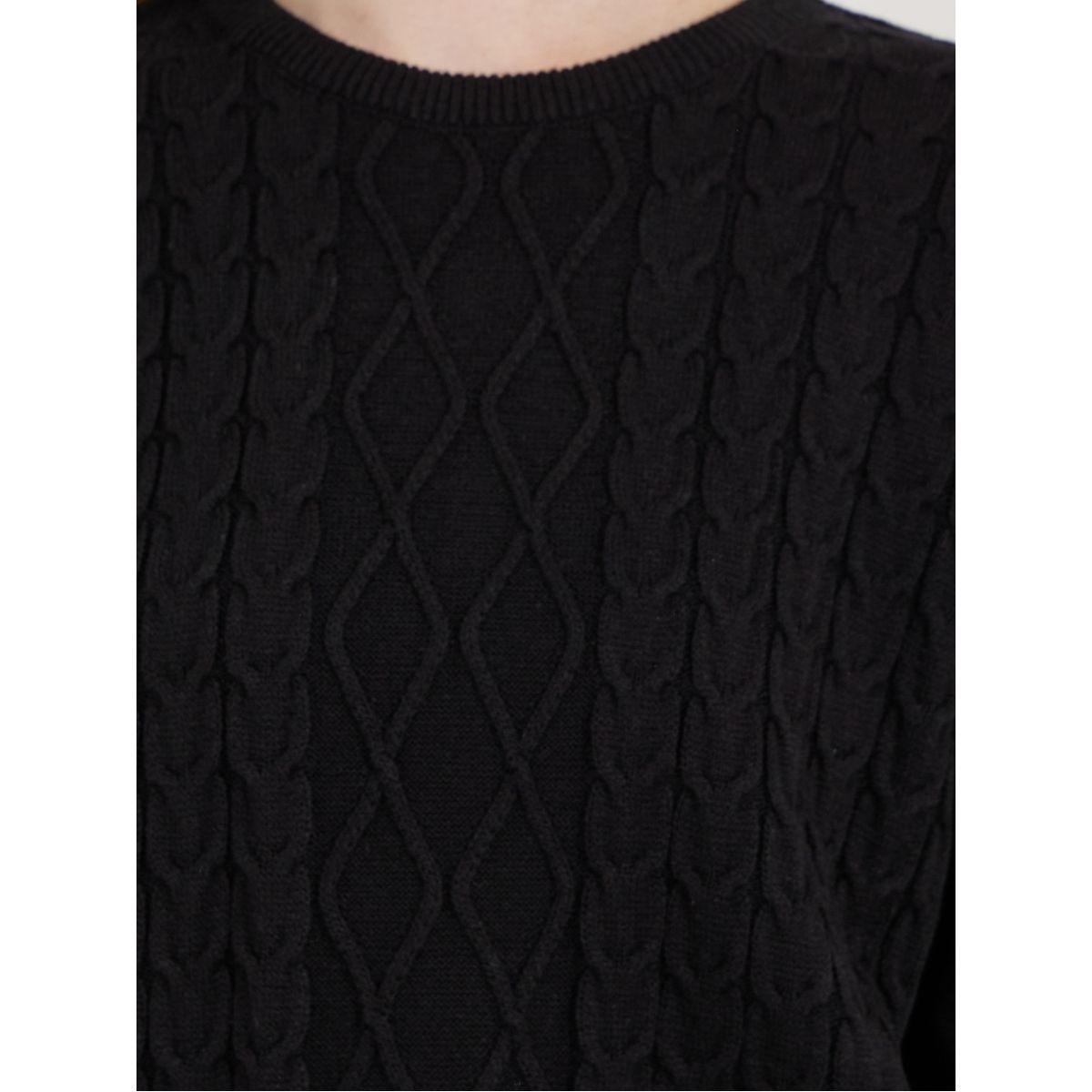 سترات ذات أكمام جرسية متماسكة بقصة عادية-women-winterwear-cardigansandjumpers-cardigans-image-2