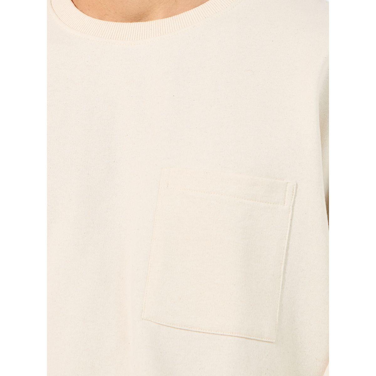 Styli Elasticated Cuff Detail Utility Boxy Sweatshirt with Pocket-men-winterwear-hoodiesandsweatshirts-image-3