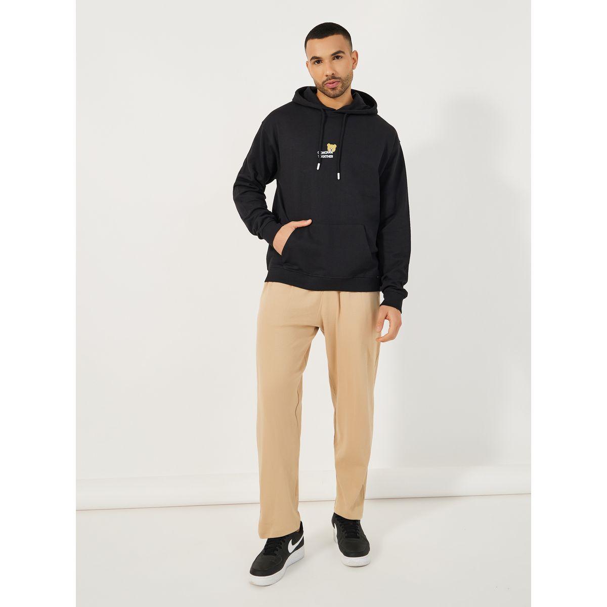 Styli Teddy Graphic Print Relaxed Fit Hoodie-men-winterwear-hoodiesandsweatshirts-image-3