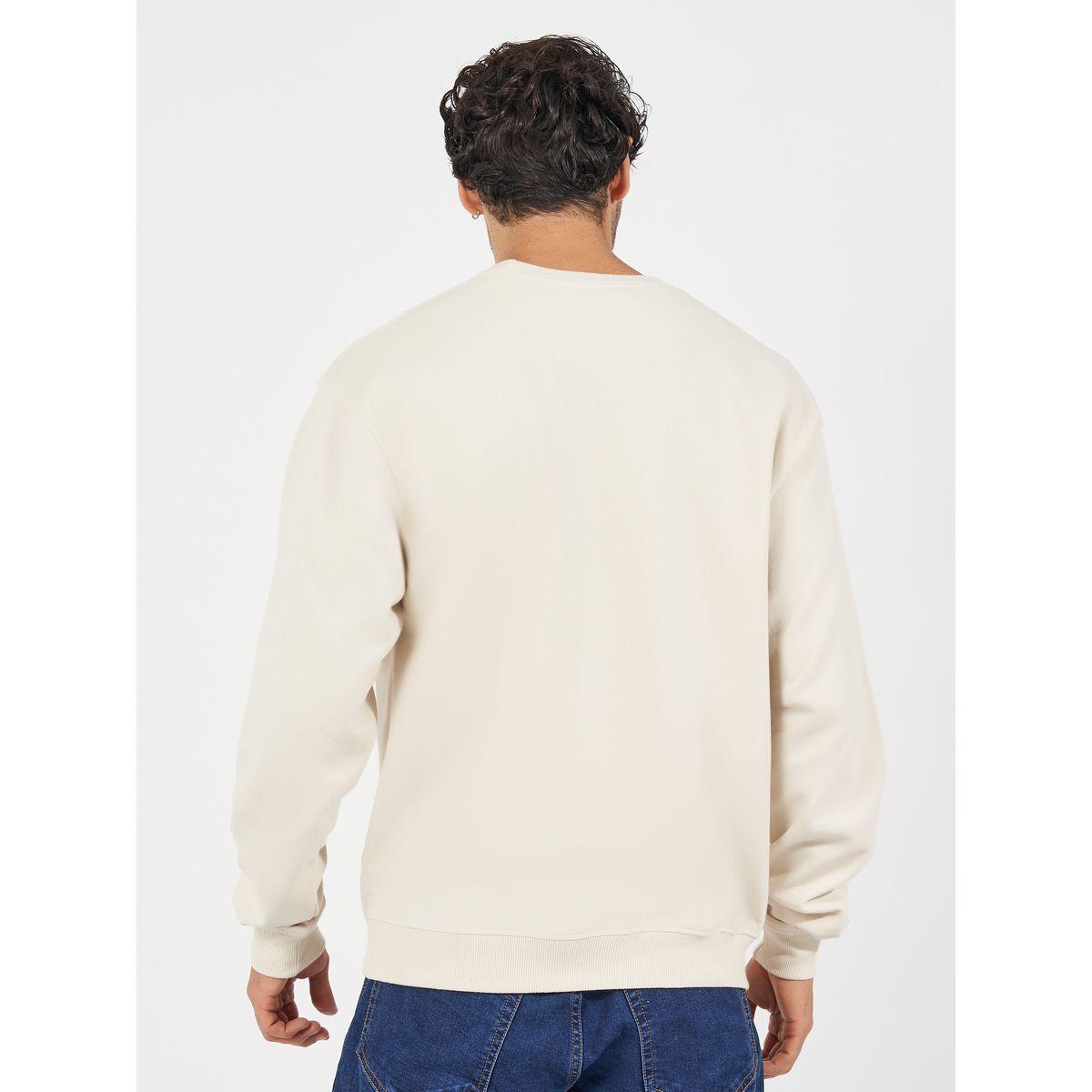 سويت شيرت بقصة مريحة وطبعة كتابة-men-winterwear-hoodiesandsweatshirts-image-1