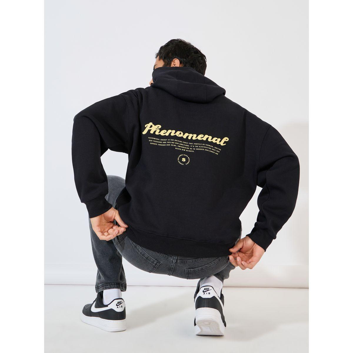 Styli Back Text Print Oversized Heavyweight Hoodie-men-winterwear-hoodiesandsweatshirts-image-1