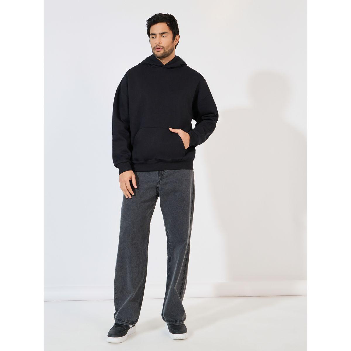 هودي فضفاض مطبع بطبعة كتابة-men-winterwear-hoodiesandsweatshirts-image-3