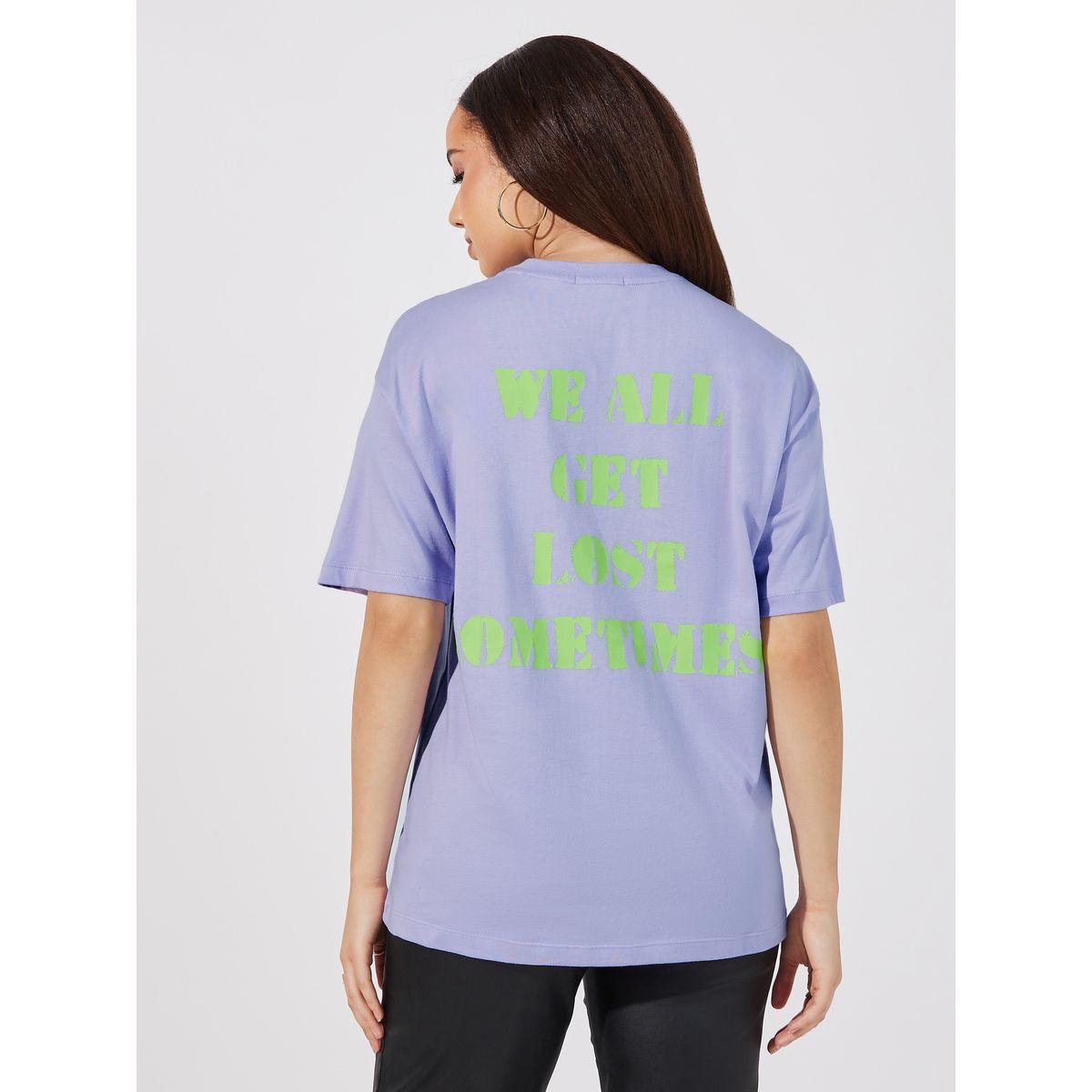 Styli Oversized Lost Sometimes Slogan T-Shirt-women-clothing-tshirts-image-5