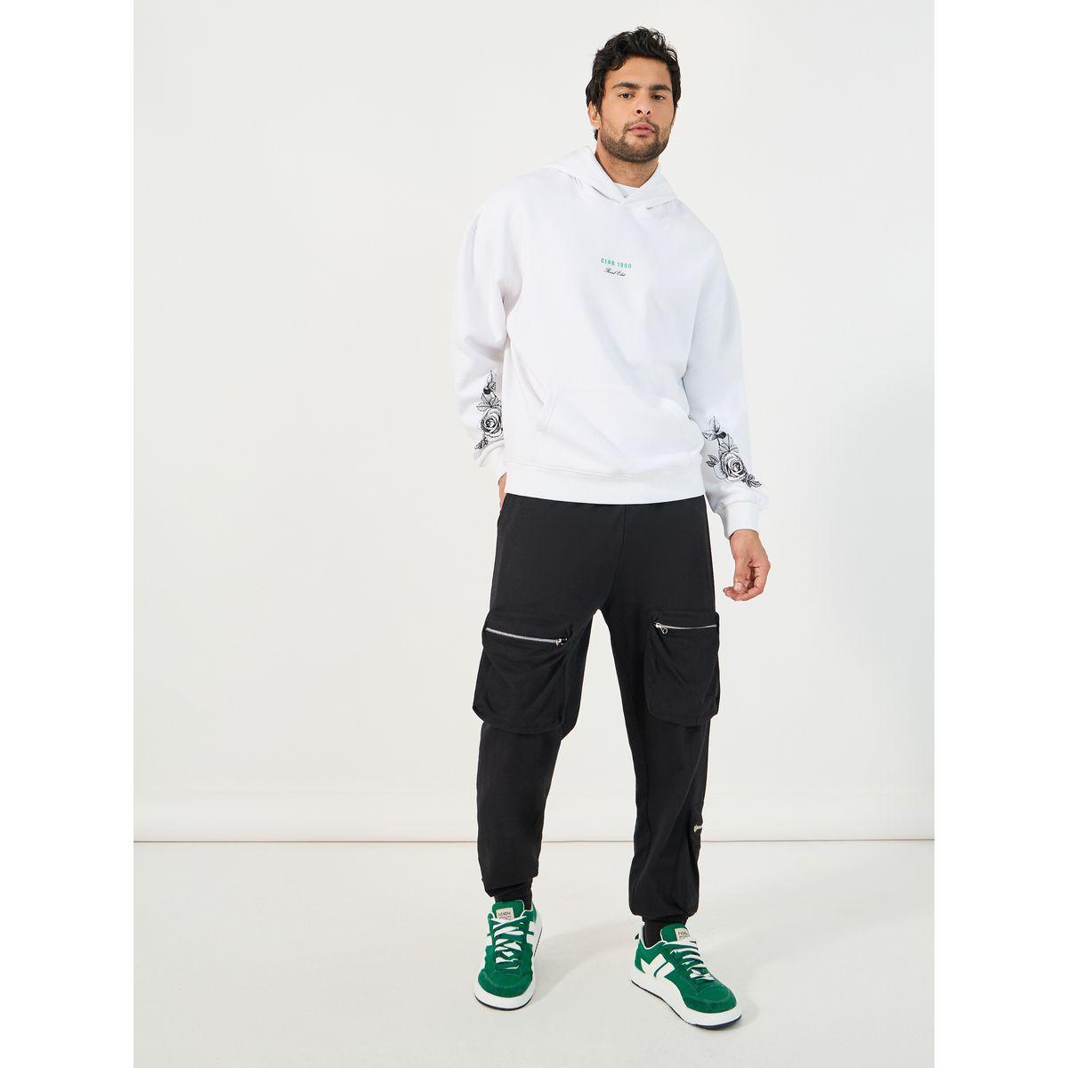 Styli Floral Placement Print Oversized Hoodie-men-winterwear-hoodiesandsweatshirts-image-2