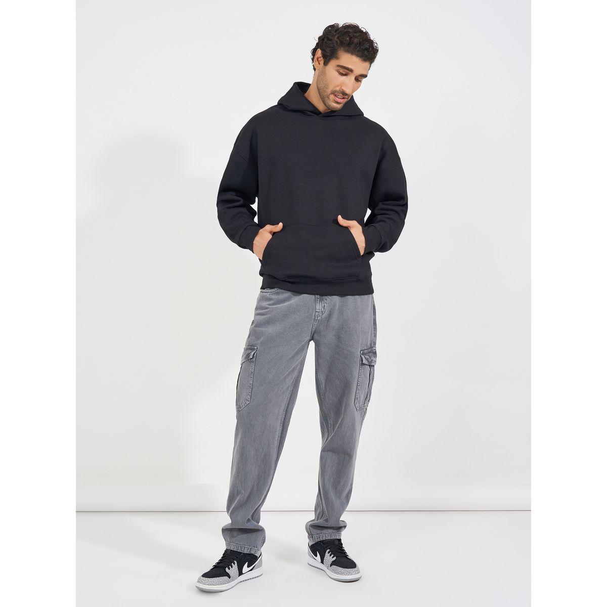 Styli Skull Back Print Heavyweight Oversized Hoodie-men-winterwear-hoodiesandsweatshirts-image-2