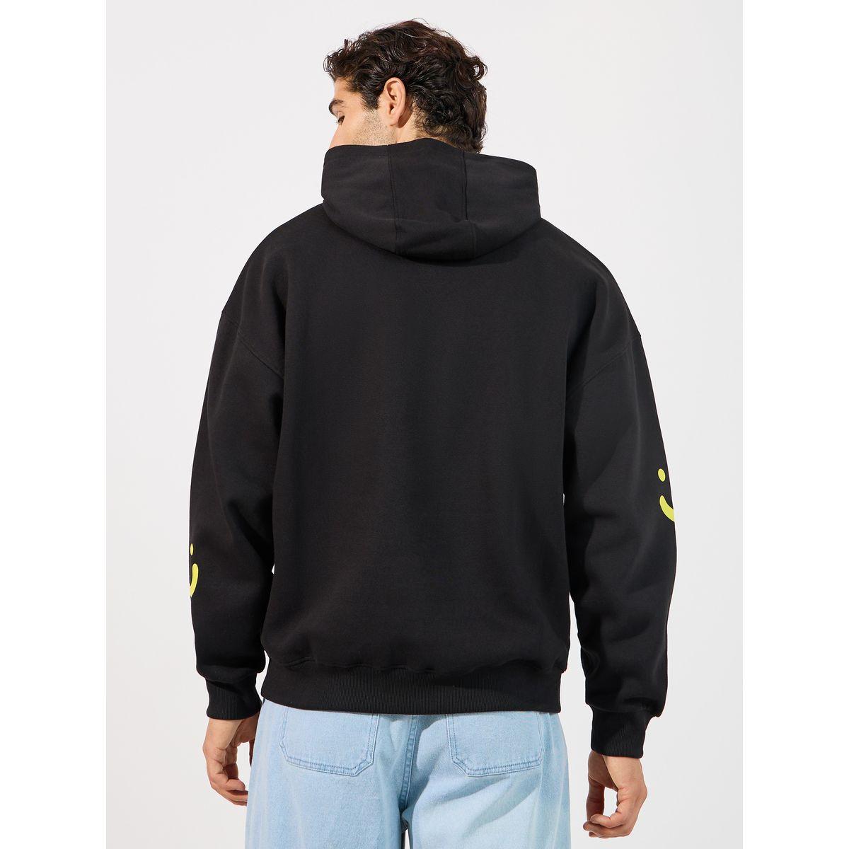 Styli Minimal Emoji Print Oversized Heavy Hoodie-men-winterwear-hoodiesandsweatshirts-image-4
