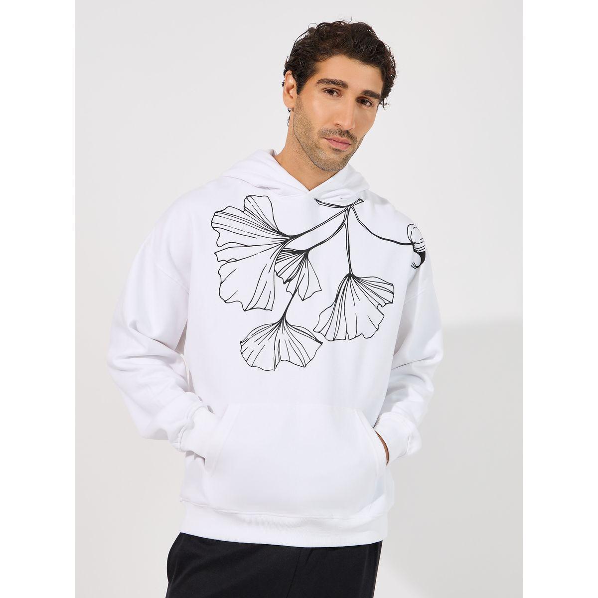 Styli Floral Print Heavy Oversized Hoodie-men-winterwear-hoodiesandsweatshirts-image-1