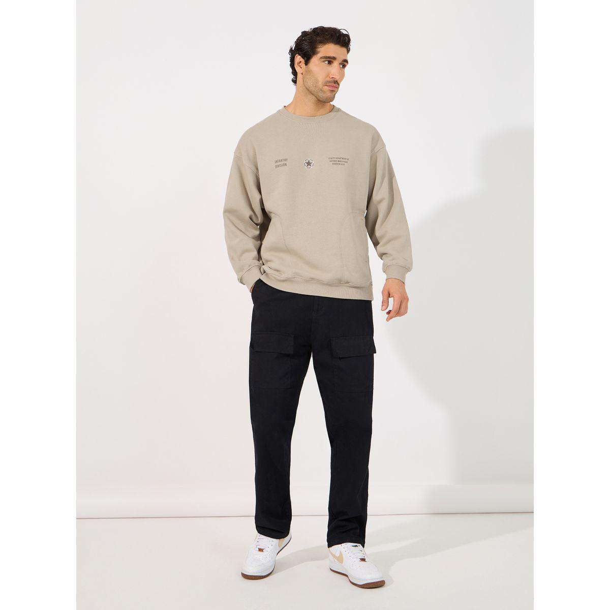 Styli Boxy Fit Printed Utility Heavy Sweatshirt-men-winterwear-hoodiesandsweatshirts-image-2