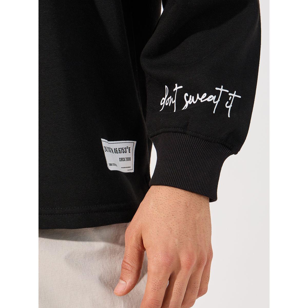 سويت شيرت بوكسي بطبعة كتابة مع شارة-men-winterwear-hoodiesandsweatshirts-image-4
